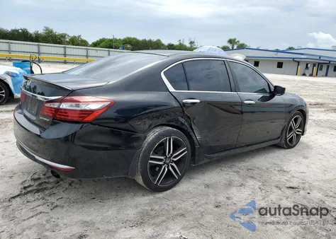 2016 Honda Accord Sport из США, поврежденный, VIN 1HGCR2F54GA035244